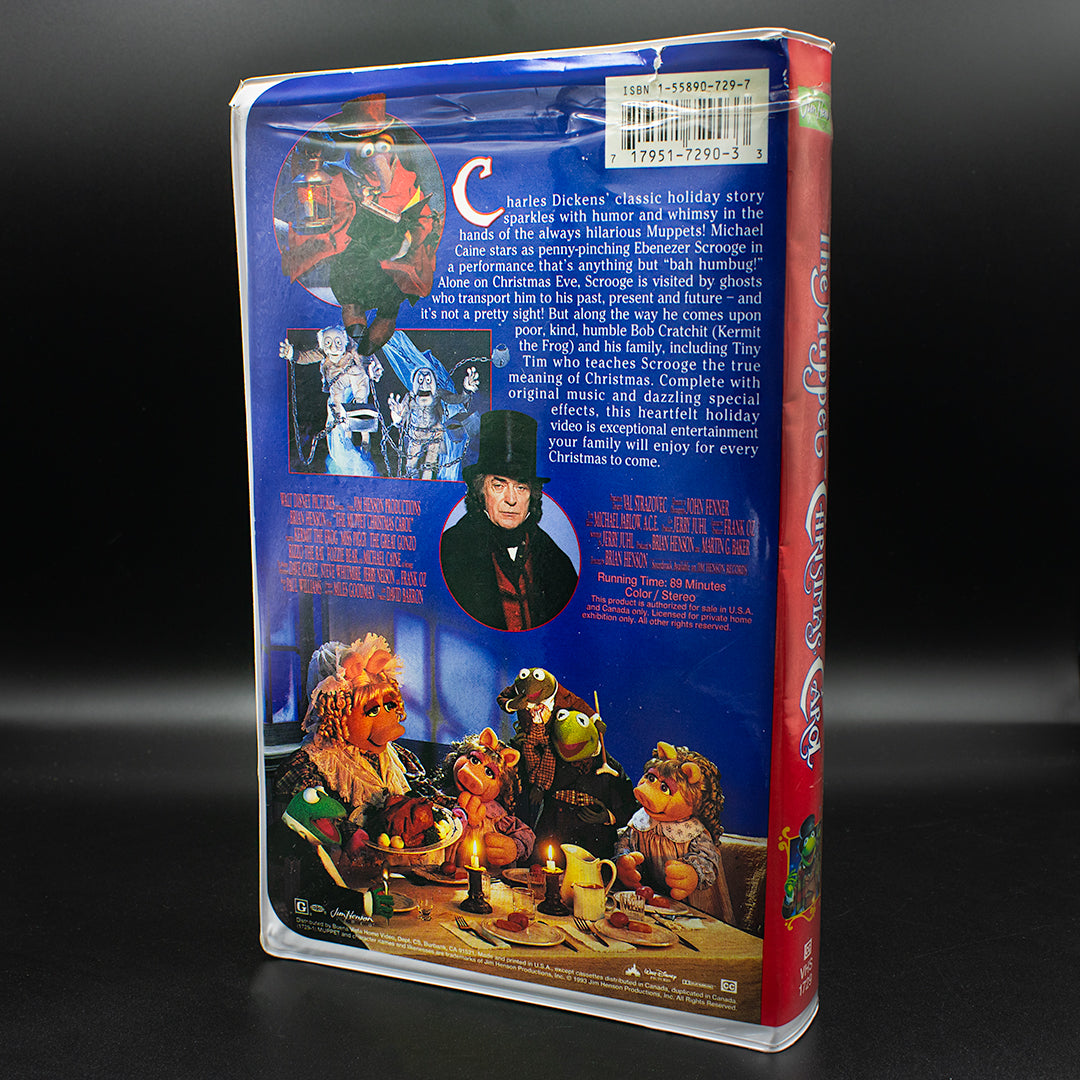 The Muppets Christmas Carol VHS (1993)