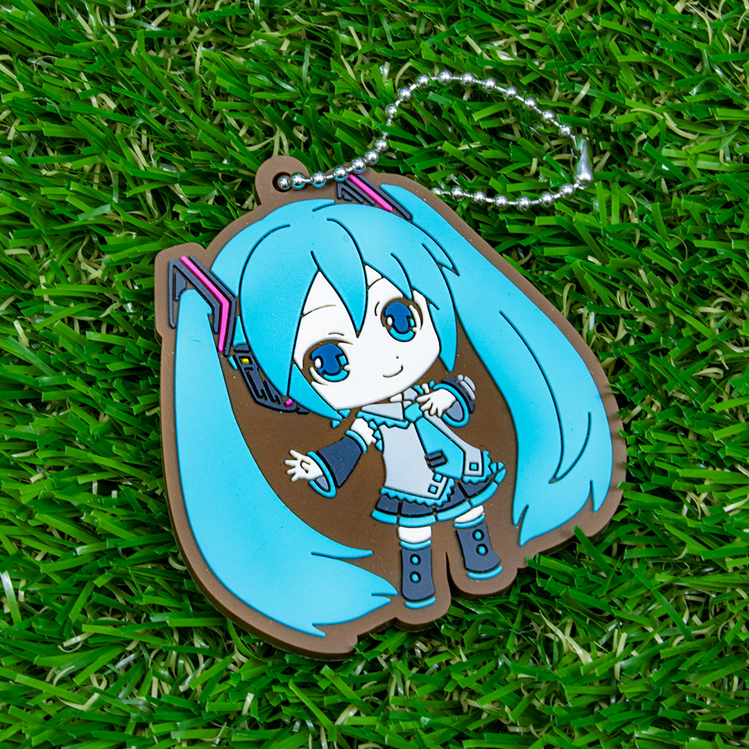 Hatsune Miku Rubber Keychains