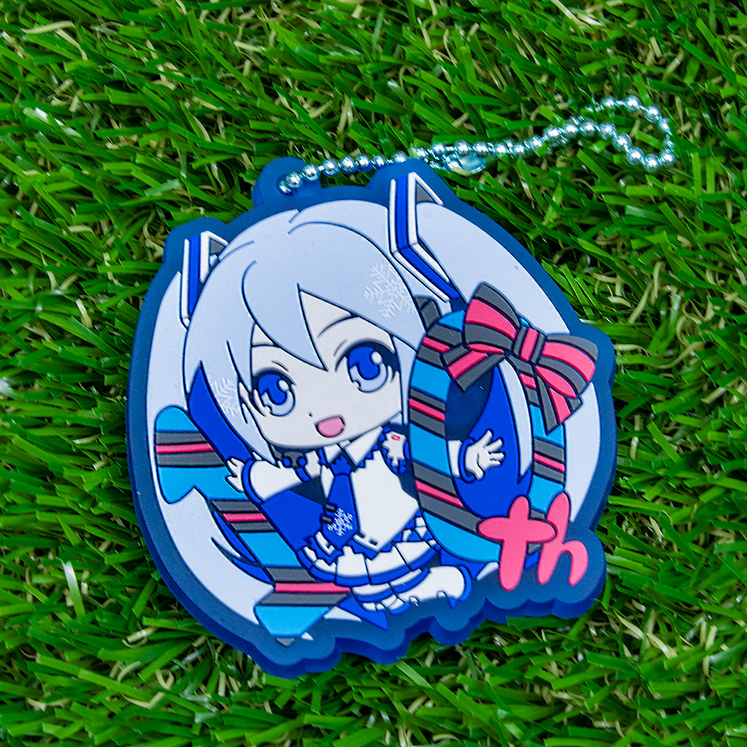 Hatsune Miku Rubber Keychains