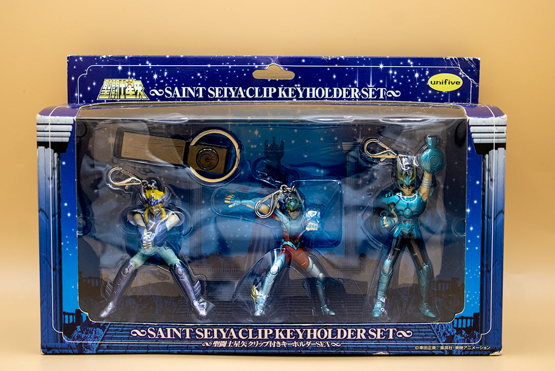 Saint Seiya Clip Keyholder Set (Unifive, 2004)