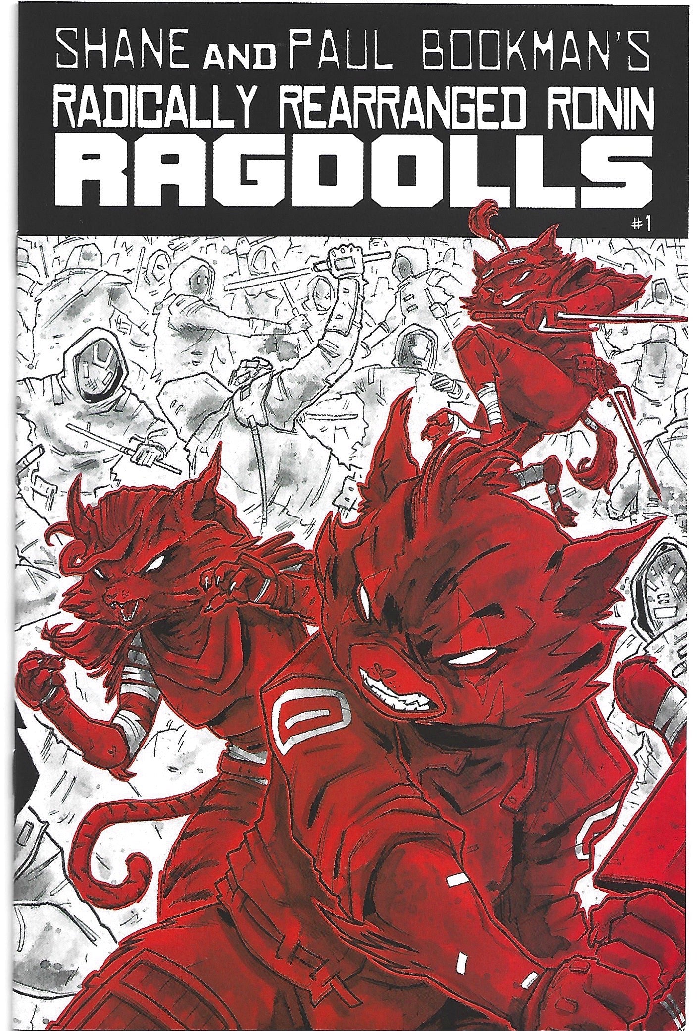 Radically Rearranged Ronin Ragdolls #1C (Kevin Eastman Studios, 2019)
